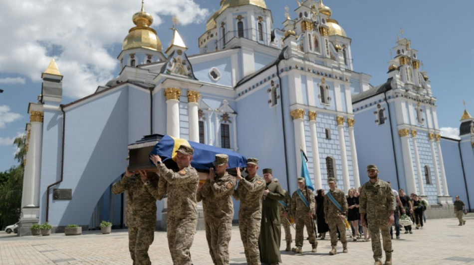 Ukraine bids farewell to airforce ace of 'Ghosts of Kyiv' fame