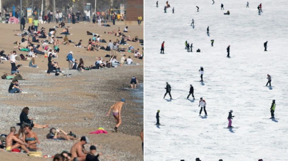 Temperaturas de casi 30ºC en España por un episodio de calor en pleno invierno