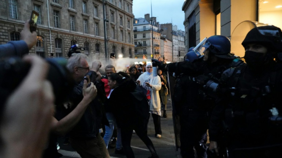 Tausende demonstrieren in Paris nach Aufhebung von pro-palästinensischem Protestverbot  