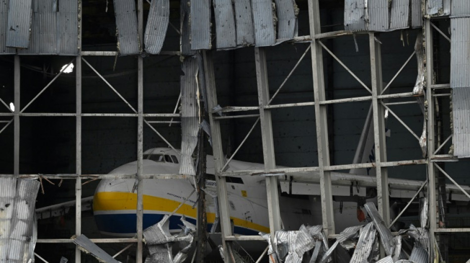 Wreckage of world's largest plane testament to Kyiv's defence