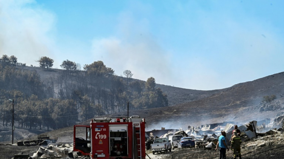 La mayoría de los incendios en Grecia están bajo control, dicen los bomberos