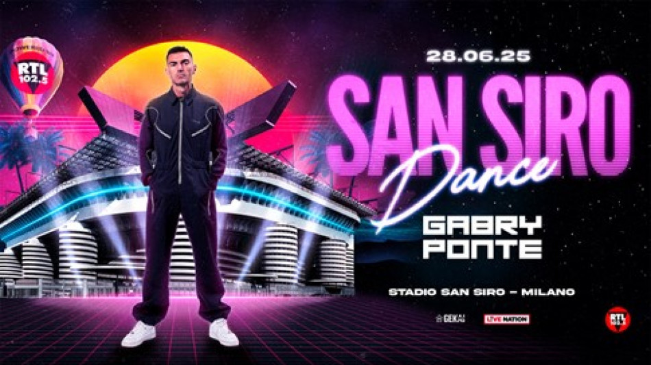 San Siro diventa Dance per la prima volta con Gabry Ponte