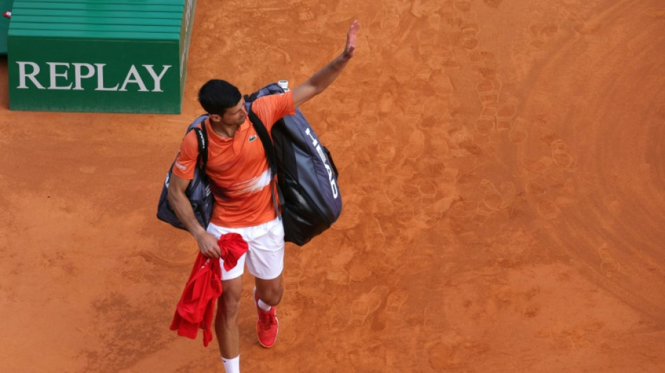 Monte-Carlo: Novak Djokovic éliminé d'entrée par Alejandro Davidovich