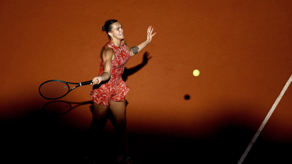 Parigi 2024: Sabalenka non va, 'calendario troppo fitto'