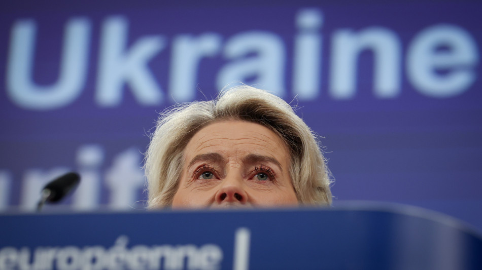 Von der Leyen a Kiev, per portare il sostegno dell'Europa'