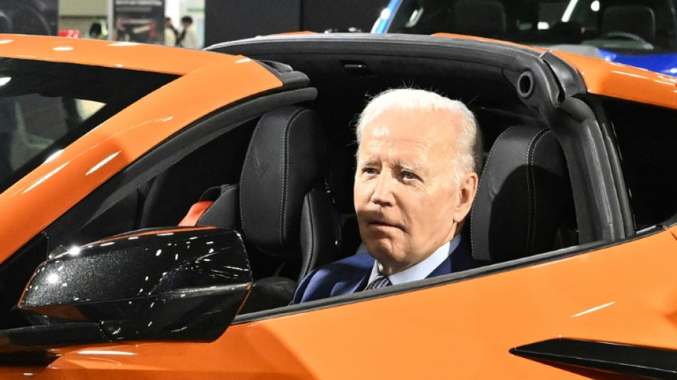 Top départ pour le salon de l'automobile de Détroit avec une visite de Joe Biden