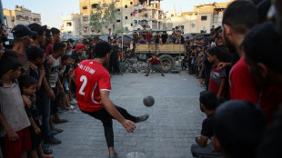 'We love life': Gaza's war-weary footballers play on