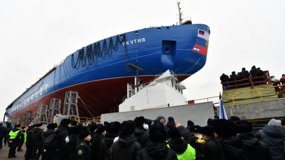 Russia unveils new icebreaker in push for energy markets