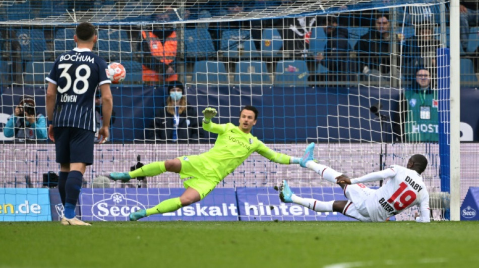 Leverkusen draw blank at Bochum after Diaby's penalty slip 