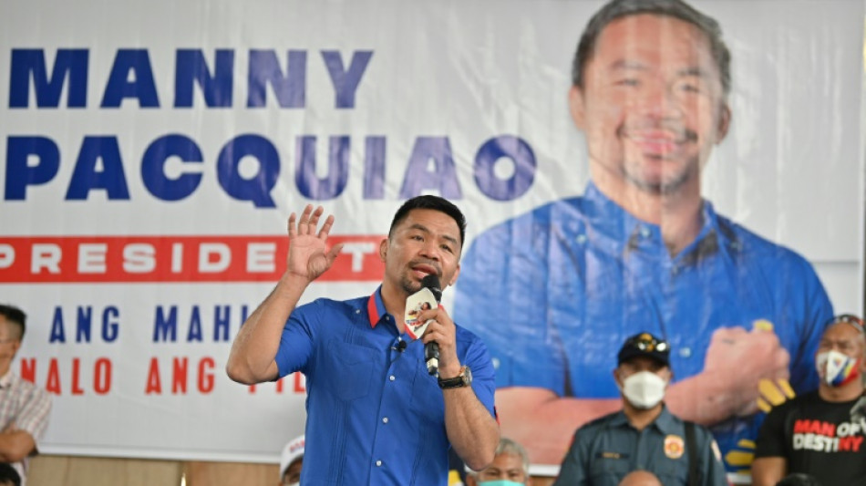 Boxing great Pacquiao gets knock out blow in Philippine presidential polls