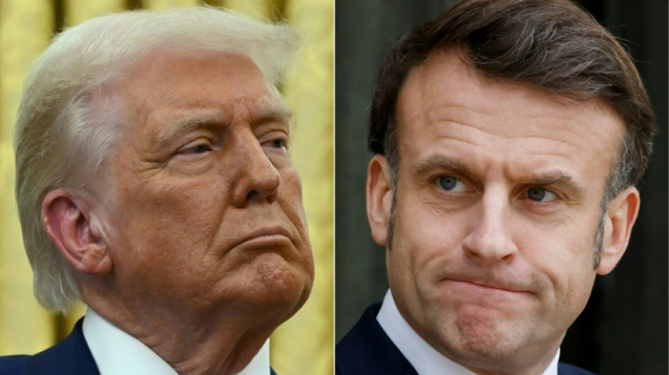 Macron spricht mit Trump in Washington über Ukraine-Krieg