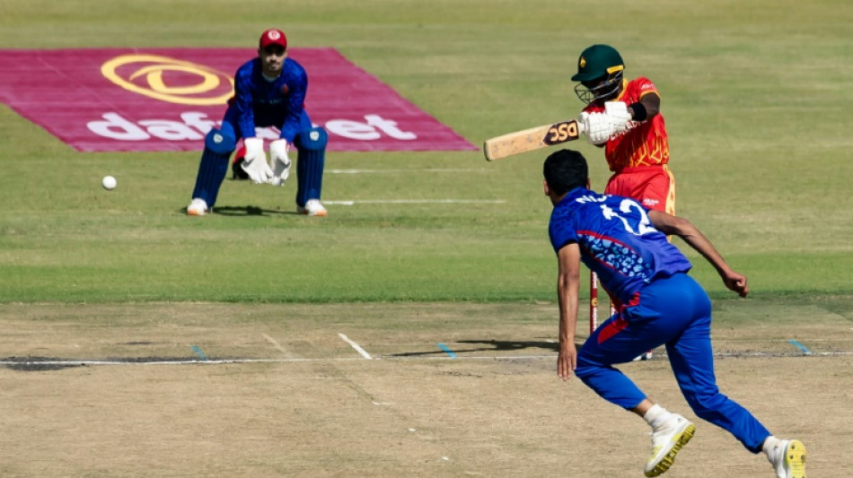 Raza stars as Zimbabwe score 159-8 in T20 against Afghanistan