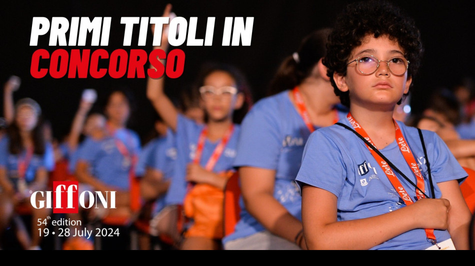 Giffoni 54, ecco i primi titoli in concorso