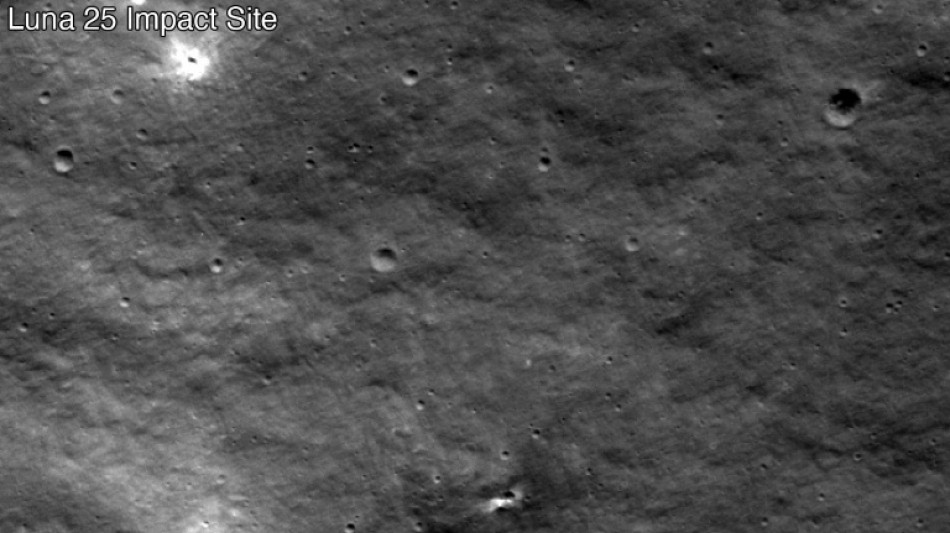 La Nasa pense avoir trouvé le cratère formé par l'impact de la sonde russe Luna-25