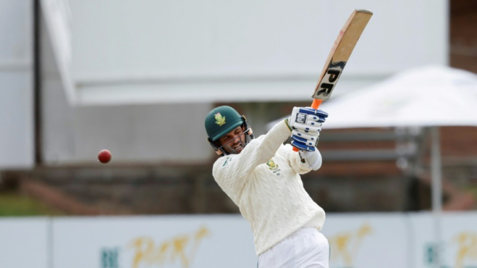 Agressive Maharaj propels South Africa to 453 all out