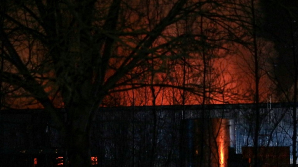 Important incendie dans un bâtiment de Bolloré Logistics près de Rouen