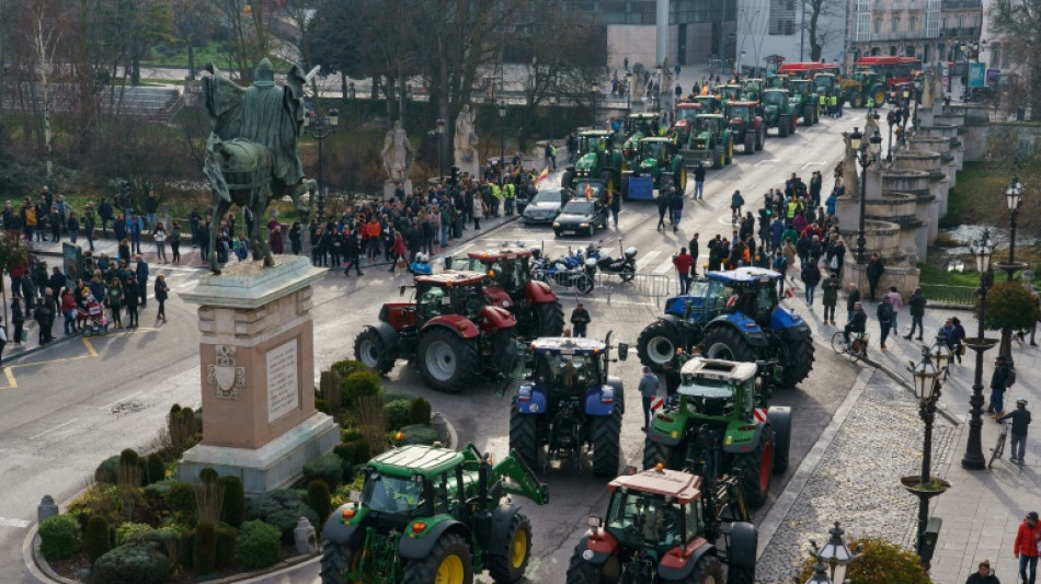 Espagne: des milliers d'agriculteurs manifestent en tracteur