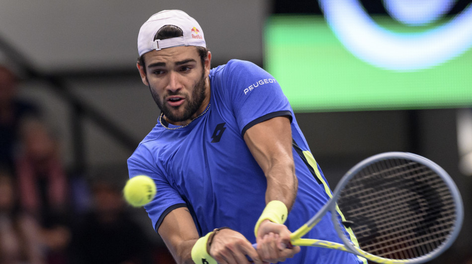  Tennis: Berrettini in semifinale a Stoccarda 