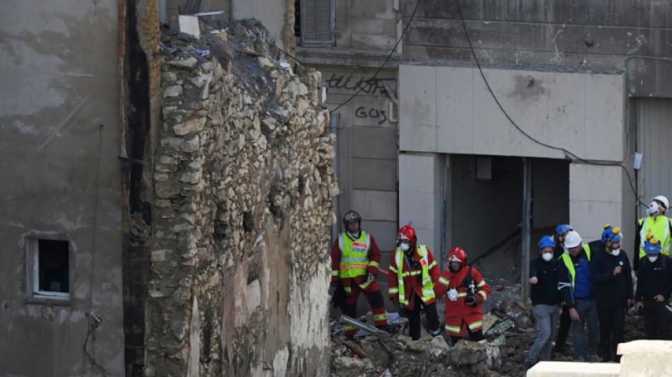 Sigue la búsqueda de supervivientes tras el derrumbe de un edificio en la ciudad francesa de Marsella