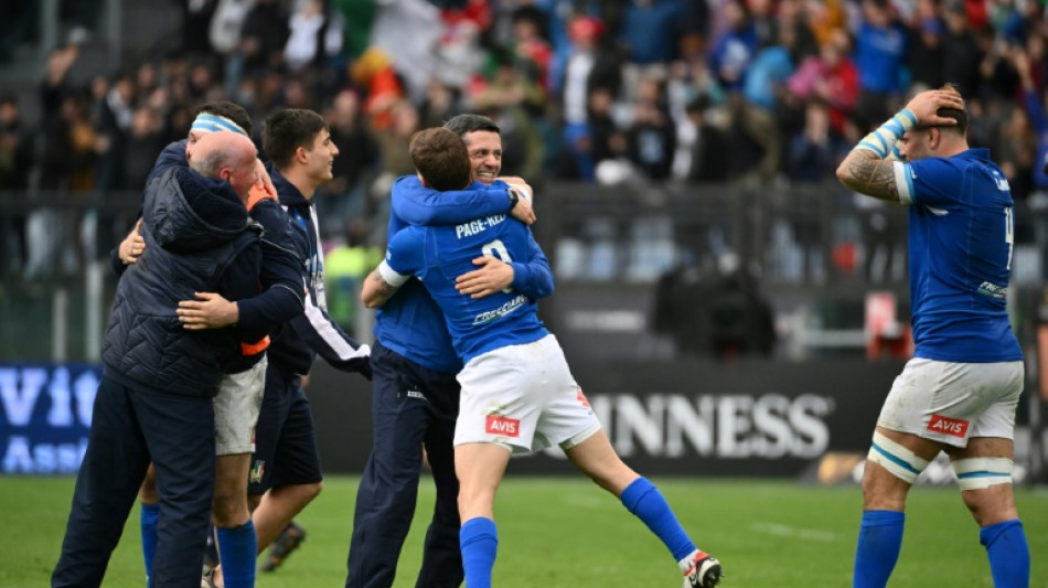 Six nations: l'Italie écoeure l'Ecosse et met fin à deux ans d'attente